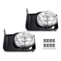 2X Bumper Fog Light Lamp w/ Bulbs for GMC Sierra 1500 2500 3500 (2003–2006)