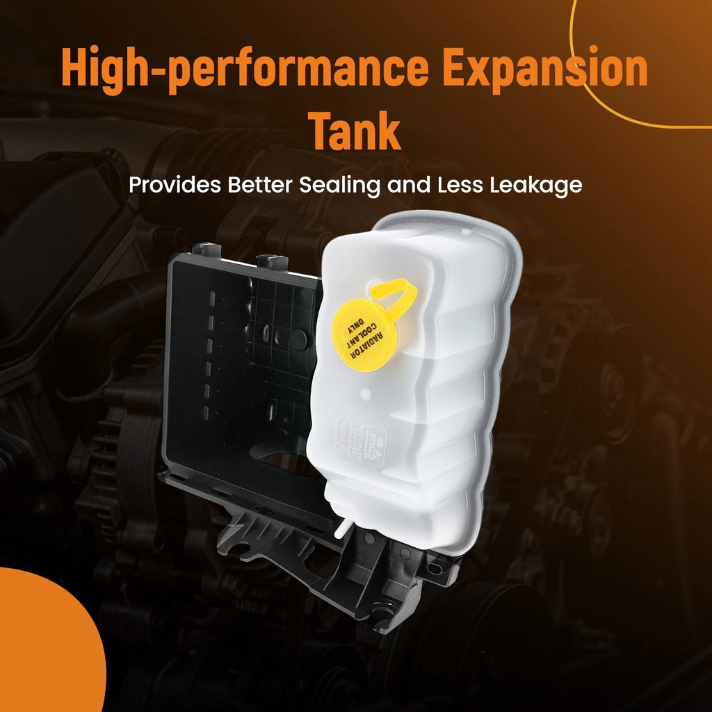Coolant Overflow Tank with Cap for Ford F-150 (2011-2014)