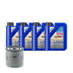 4L Liqui Moly Leichtlauf High Tech 5W-40 Oil Change Kit for Audi Jetta (2011–2018)