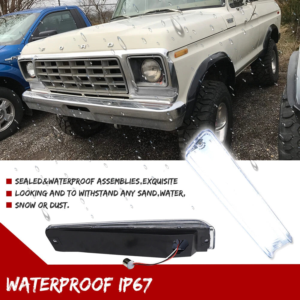 Dynamic Switchback LED DRL Turn Signal Lights for Ford F-150 Bronco
