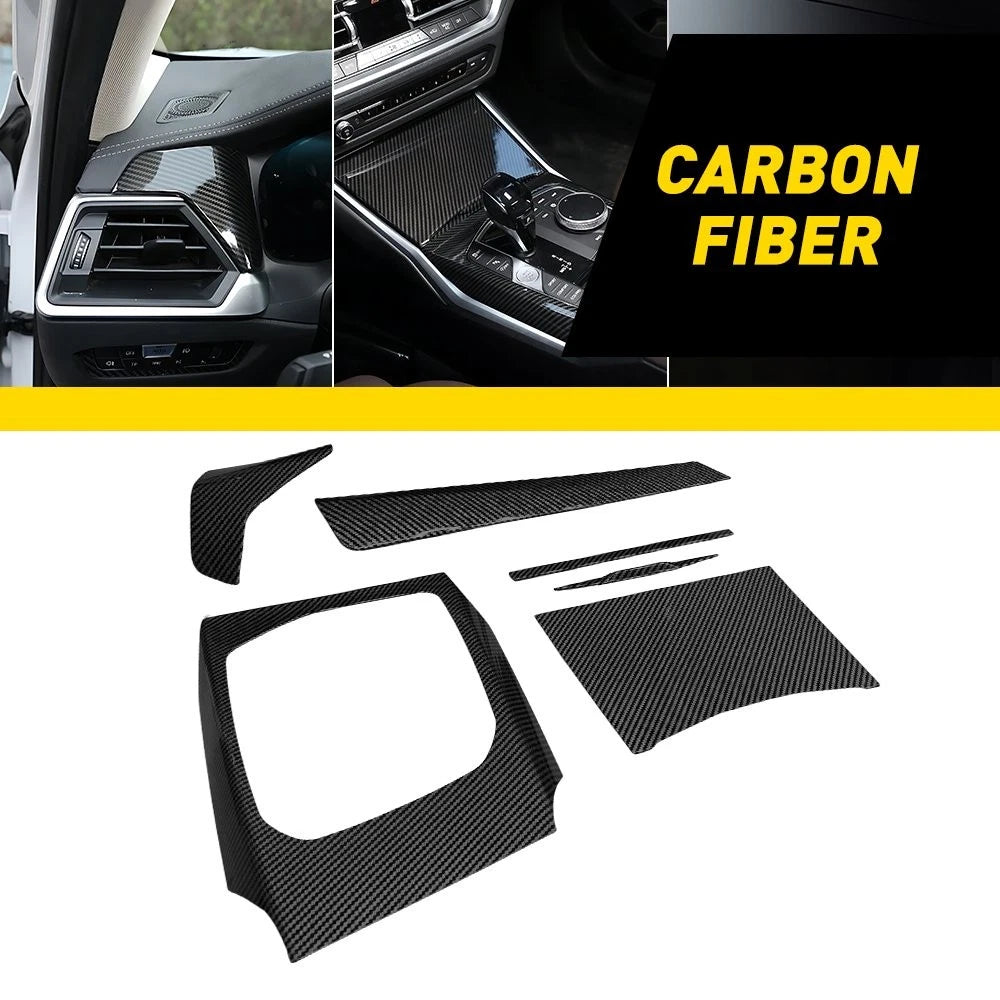 Carbon Fiber Interior Trim Cover for BMW 330i 430i (2020–2022)