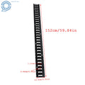Set of 8 Powder-Coated Steel E-Track Tie-Downs for E-Track Rails