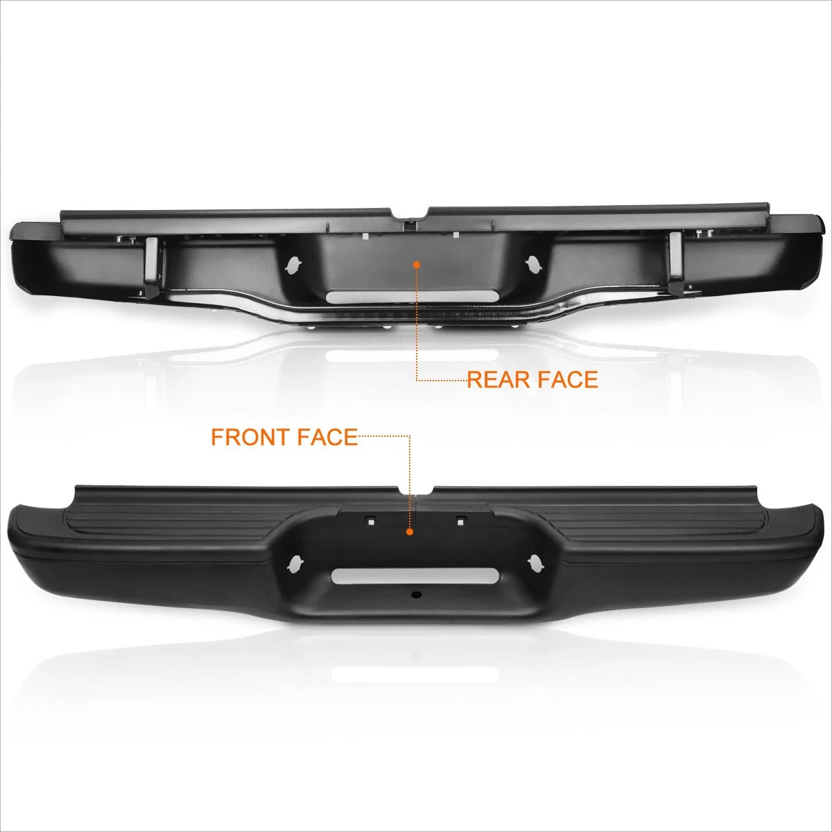 Stainless Steel Rear Step Bumper for Tacoma (1995–2004)