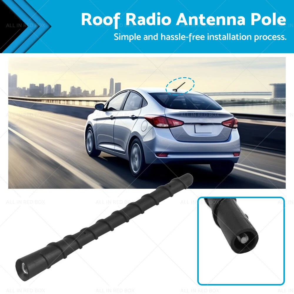 Roof Radio Antenna Pole for Hyundai ix35 Accent i30 Tucson Kia Rio (2010–2020)
