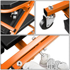 2-in-1 Rolling Creeper for Universal Use (40"x 4.7"x 17.3", 330lbs Capacity)