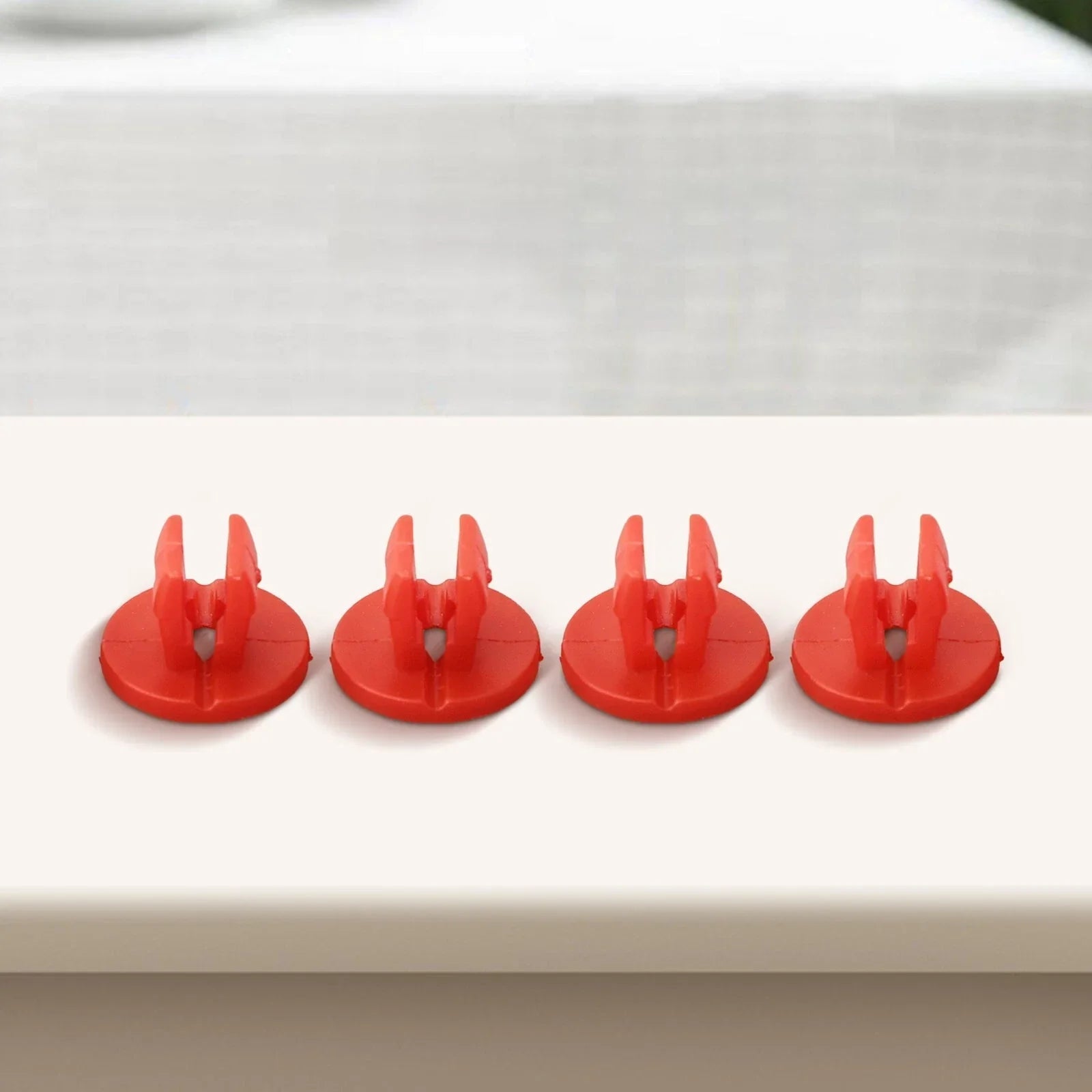 30 x Red Underbody Shield Nuts for Ford