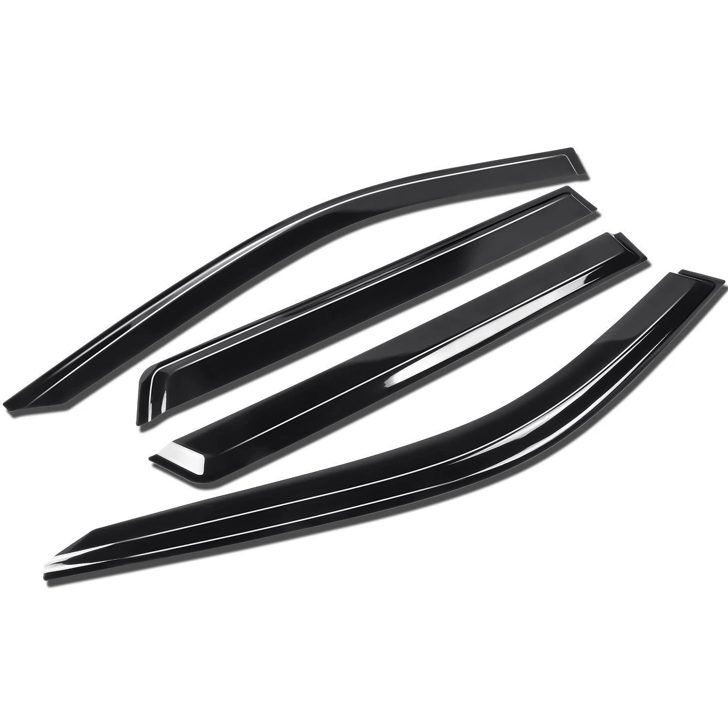 Set of 4 Window Visors for Tahoe Yukon (2021–2024) Rain Deflector Vent Shade
