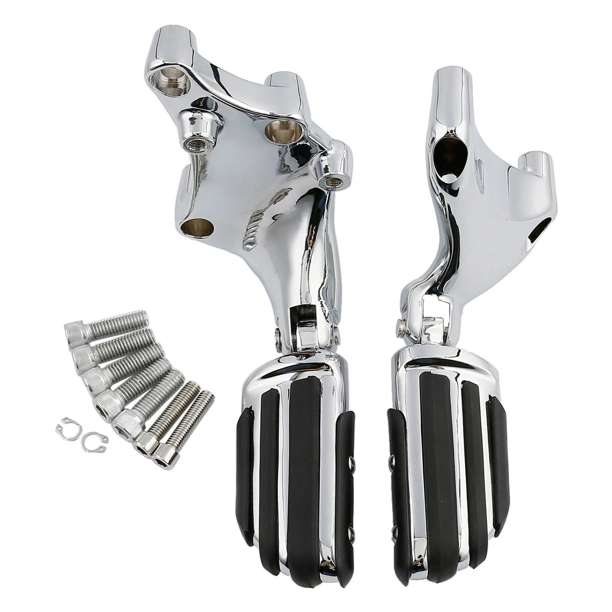 Chrome Passenger Footpeg Mount Bracket for Harley Sportster 883 1200 (2014–2022)