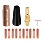 MIG Torch Nozzle Tip Kit for Weld Pak 100/100HD/140HD/175HD (Copper Alloy)