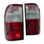 LH+RH Clear Tail Lights Pair for Toyota Hilux Ute 1997-2005 Left Right L+R Set