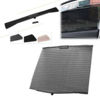 57cm Universal Car Side Window Curtain Sunshade UV Protector - Black