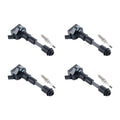 Set of 4 Ignition Coils + Spark Plugs for Volvo S80 S90 2.0L (2016–2020) 31312514