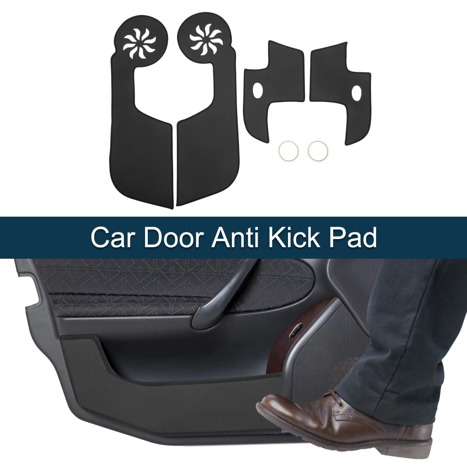 Set of 1 Car Door Anti Kick Pad Sticker Protector for Toyota FJ Cruiser (2007–2014)