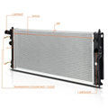 OE Replacement Aluminum Radiator for Toyota Celica GT/GTS (2000–2005) DPI-2335
