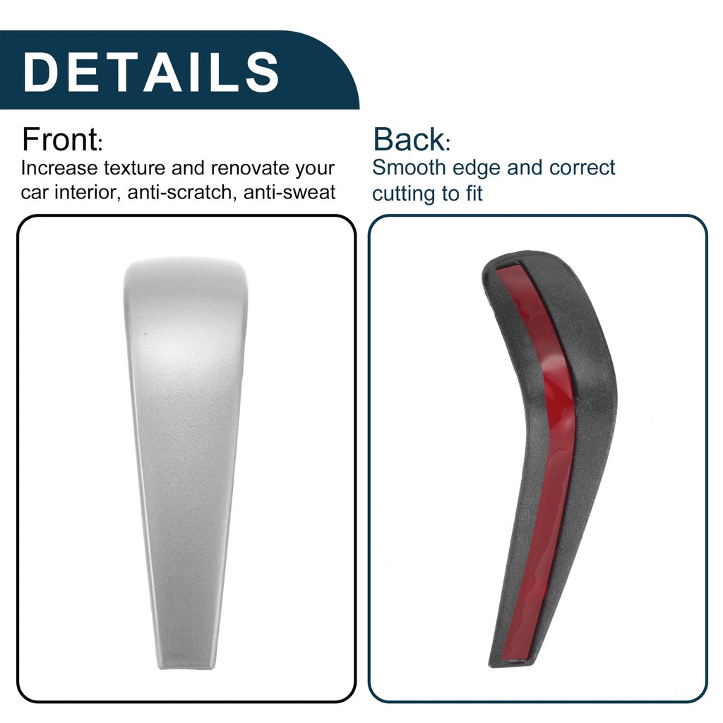 ABS Gear Shift Knob Cover Sticker for BMW 1 3 Series Z4 X1 (2005–2012)