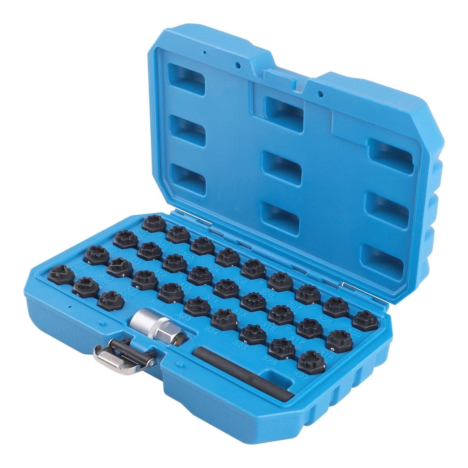 Wheel Lock Lug Nut Master Key Removal Socket Tool Kit for Mercedes-Benz ML (2006–2015)