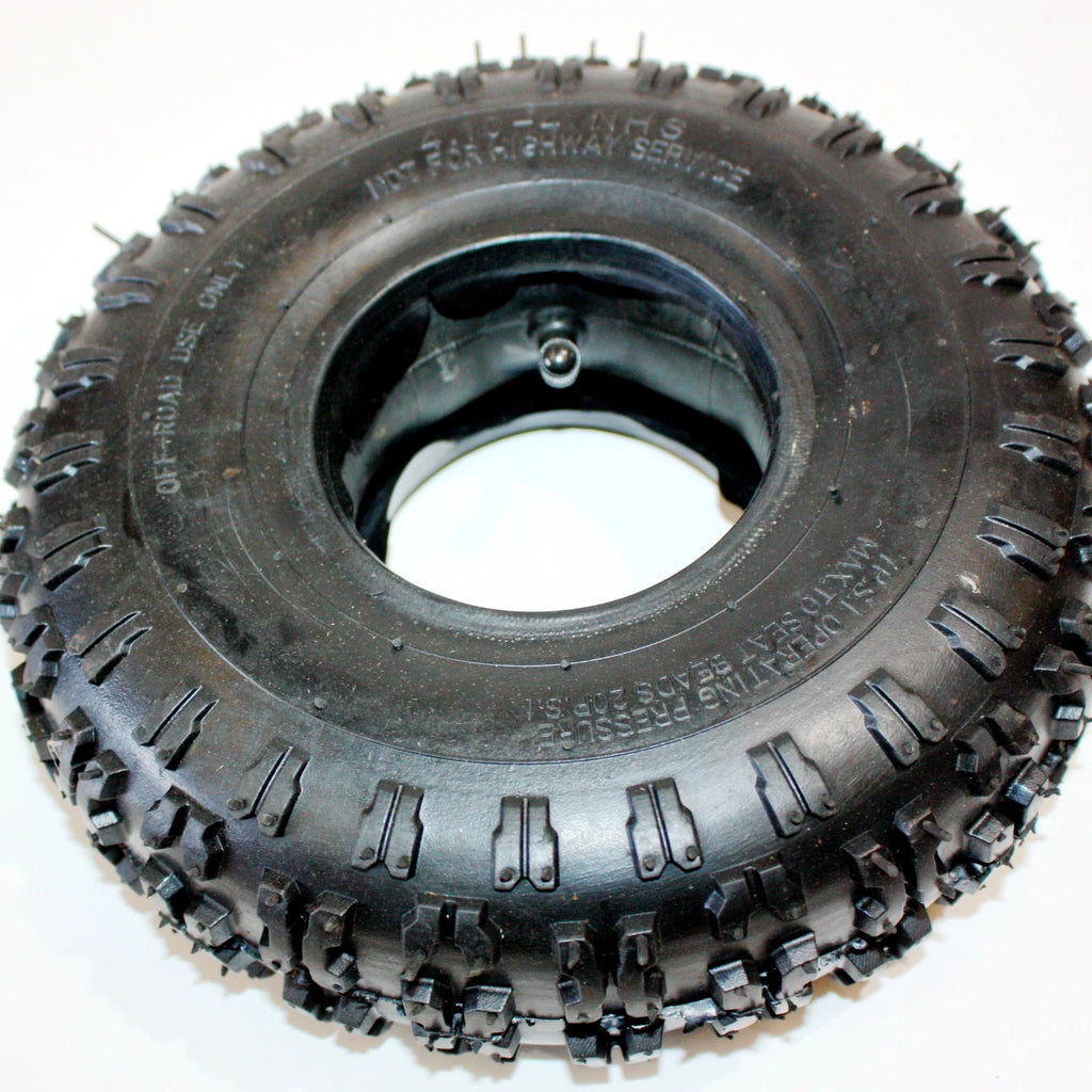Set of 4 Tyres and Tubes for 49cc Mini Quad Dirt Bike ATV (3.50/4.10-4)