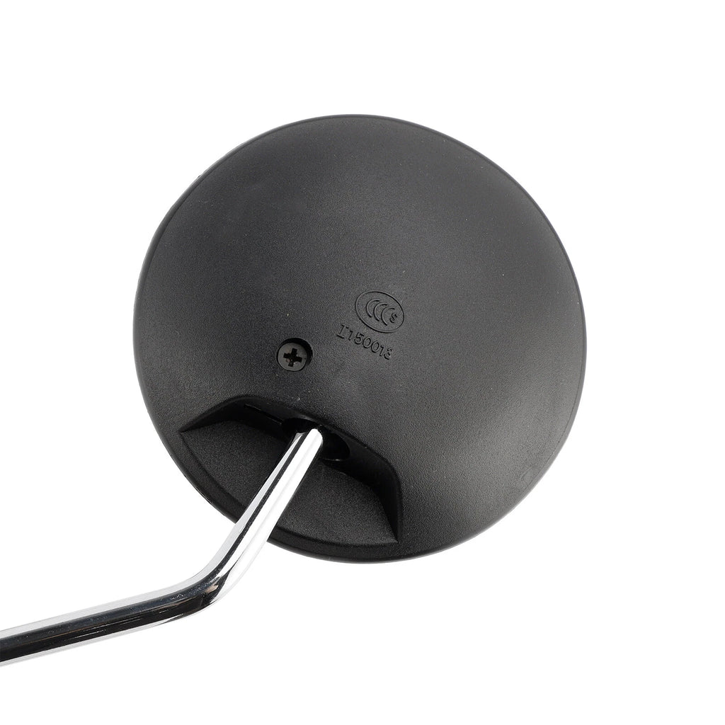 Round Black Chrome Arm Mirror 8mm for Honda NA/NC/NN/NQ/NX/PA/SE/TG50 C70