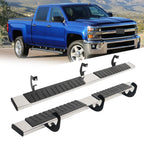 Running Boards Side Steps for Chevy Silverado 1500 (2019–2023) Silver