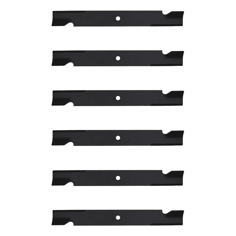 6 Heavy-Duty High Lift Blades for Dixie Chopper 60" Cut (30227-60, 30227-60V)