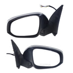 Exterior Mirror Pair for Tacoma (Power Heated Turn Signal Chrome)