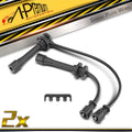 2X Spark Plug Wire Set for Kia Sportage (1995–2002) L4 2.0L DOHC