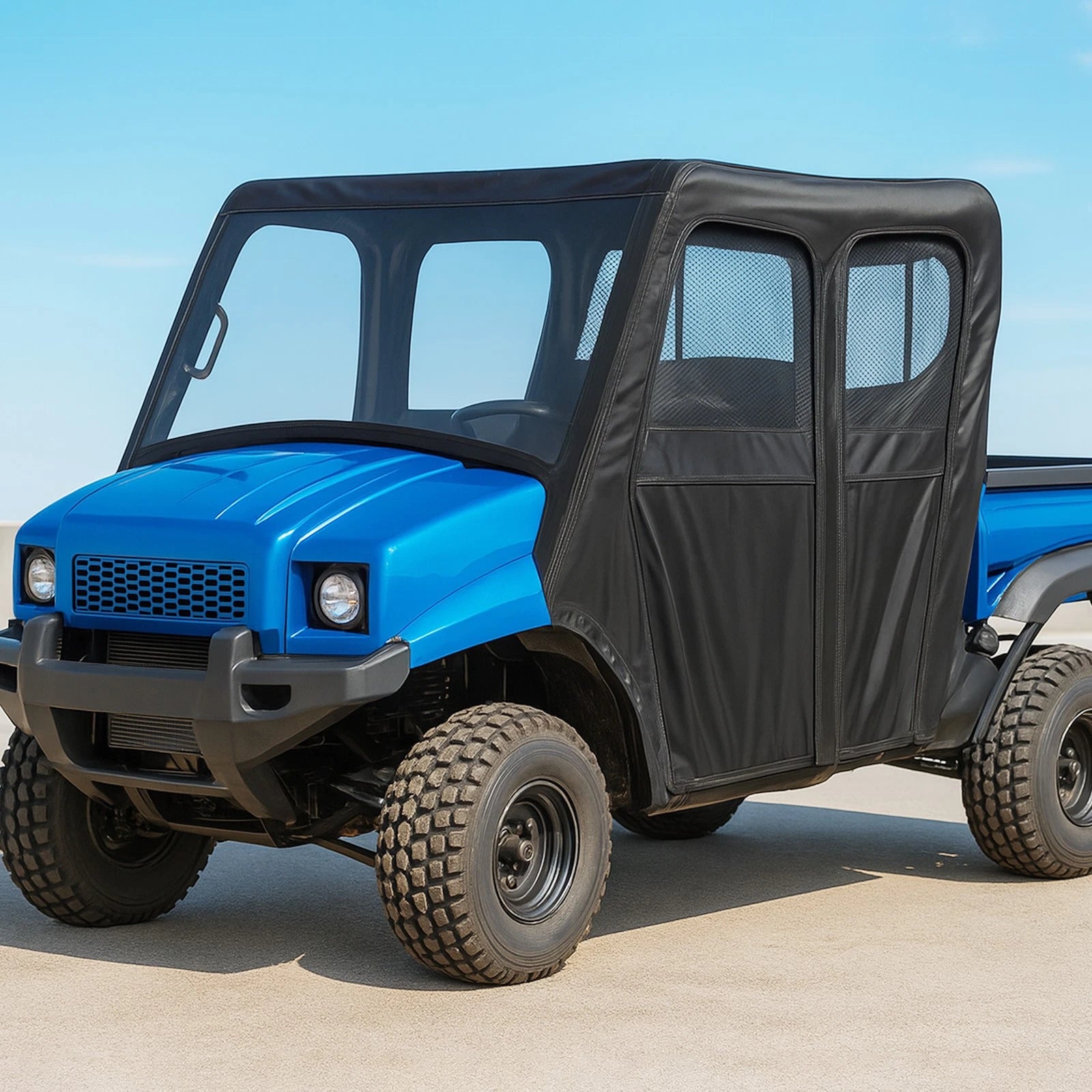 Soft Door Full Cabin Enclosure for Kawasaki Mule 4000/4010 (2005–2023)