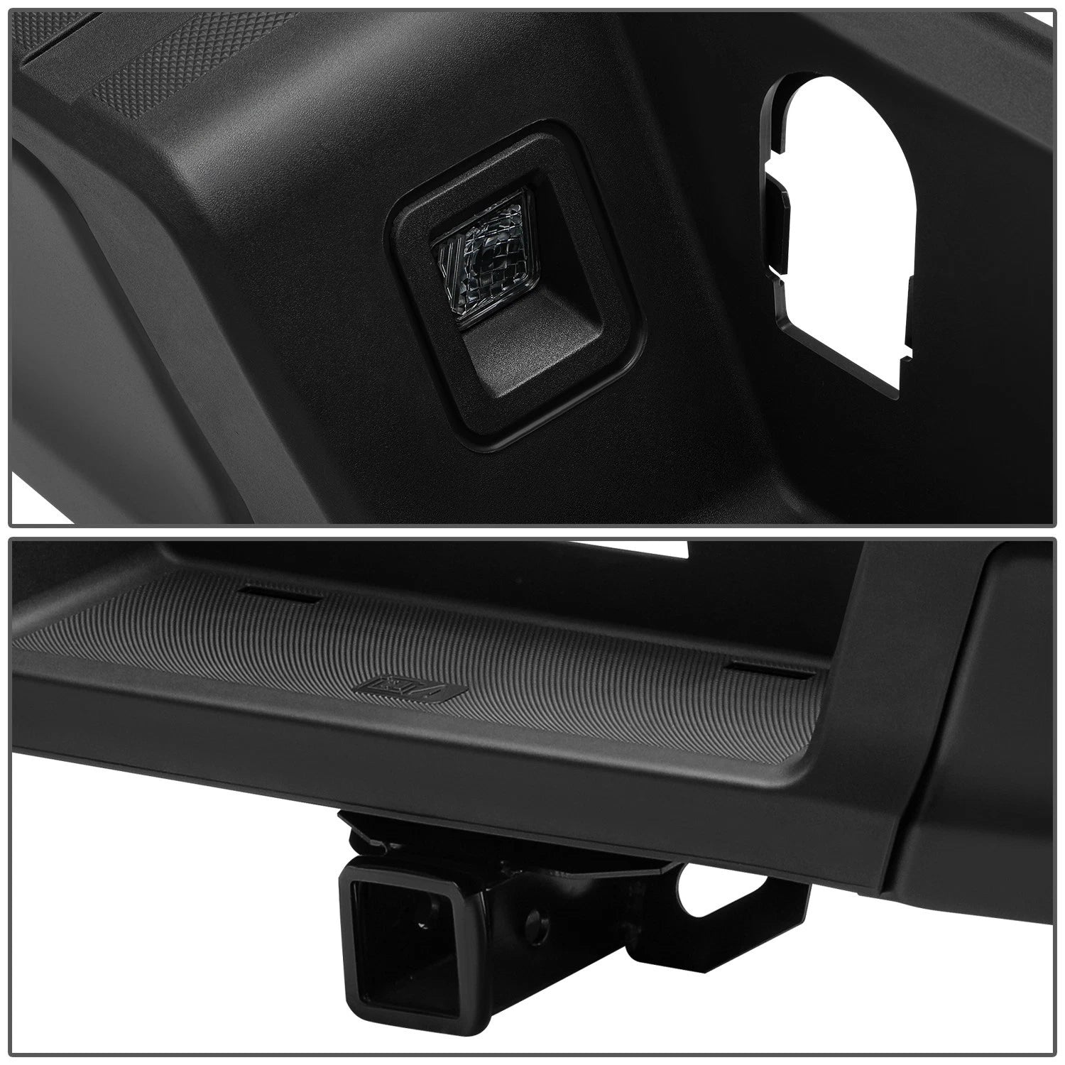 Rear Bumper Assembly for Ford F-150 (2021–2023) w/ Tow Package, Black