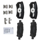 Rear Ceramic Brake Pads Kit for Chrysler 200 Sebring/Dodge Avenger Caliber (2007–2014) D1037