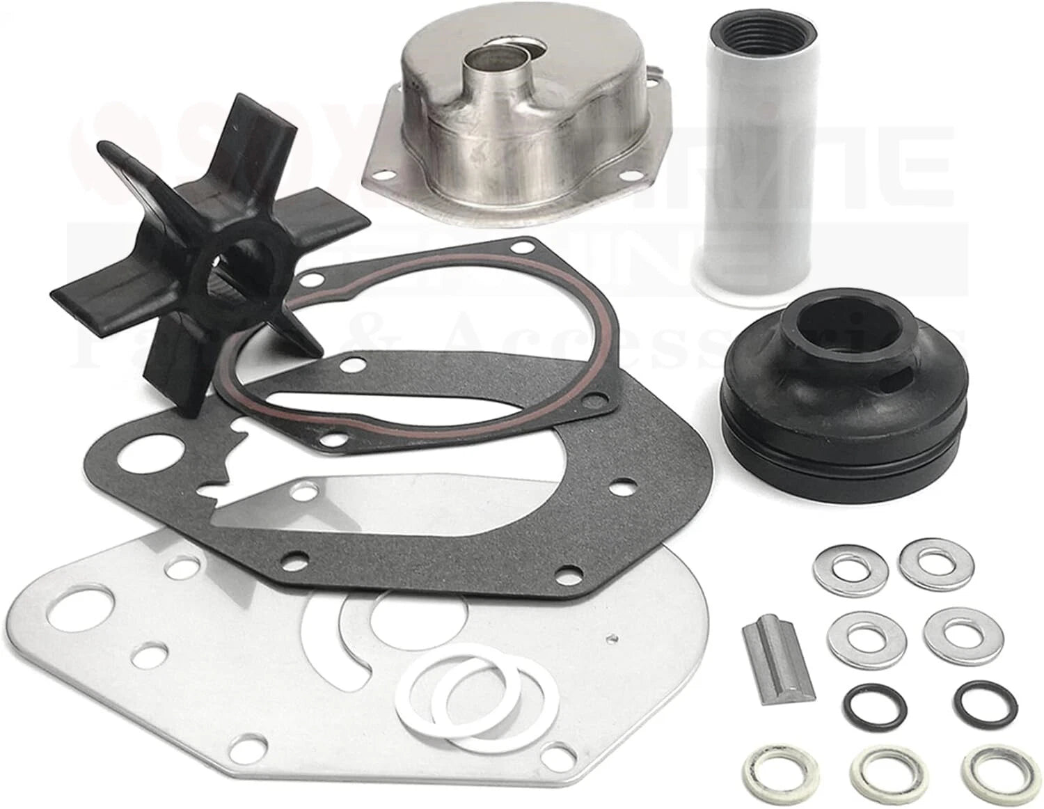 Water Pump Repair Kit for Mercury Mariner Force 45-60 HP Outboard (46-812966A11)