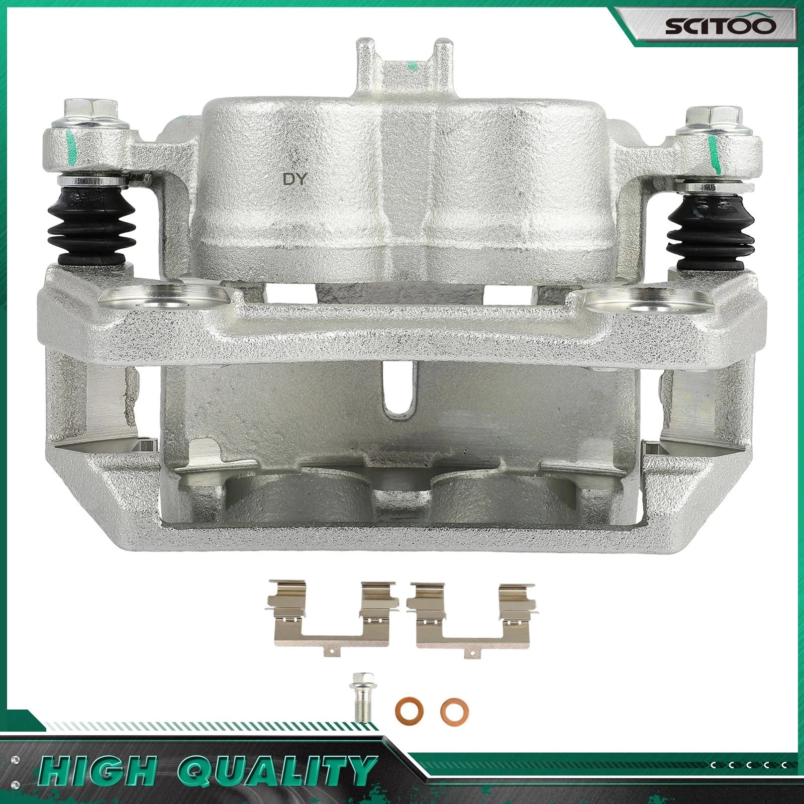 Front Left Brake Caliper w/ Bracket for Acura MDX (2007–2013), ZDX (2010–2013)