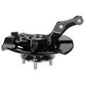 Pair Front Steering Knuckle & Wheel Bearing Hub for Honda Civic (2012)