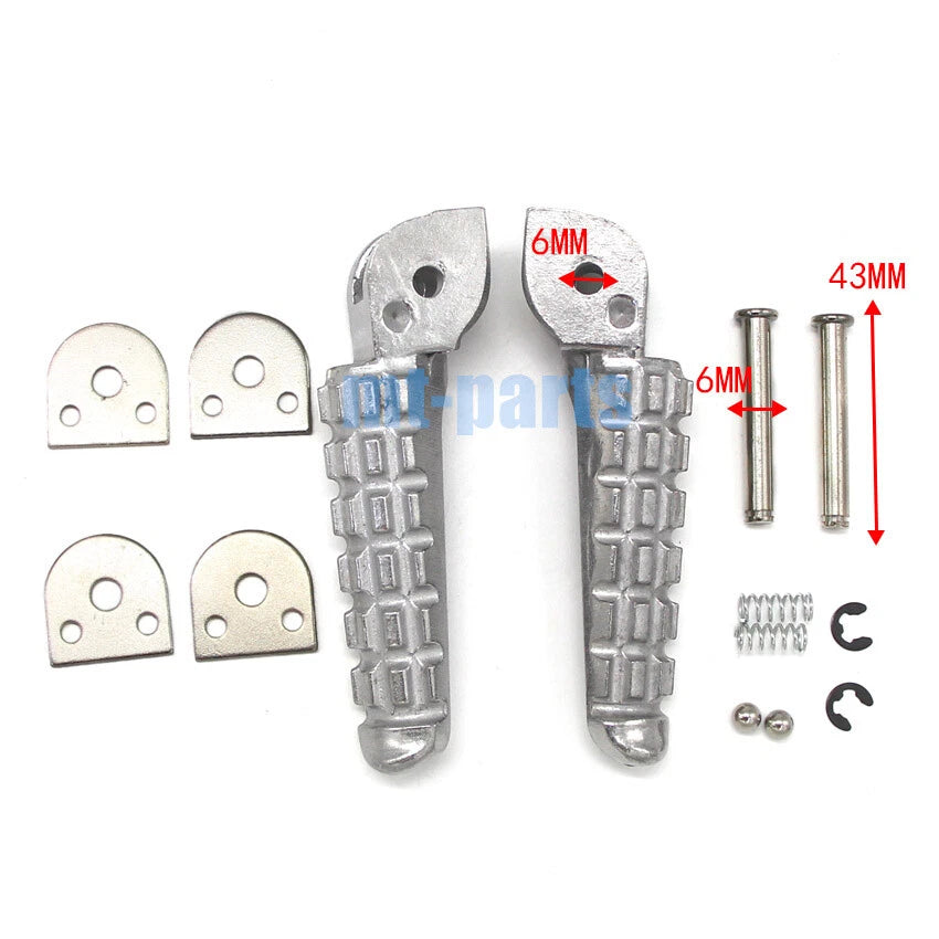 Rear Footrest Pegs for Ducati Monster 696 796 (2009–2014) / 797 (2017–2019)