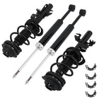 Set of 4 Front & Rear Struts w/Coil Spring Assembly for Chrysler 200 (2015–2017)