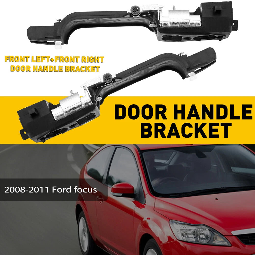 Front Outside Door Handle Reinforcement Pair for Ford Focus (2012–2018)