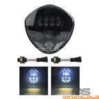 60W LED Headlight Hi/Low Beam for Victory Cross Country (2010-2017)