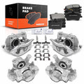 Set of 12 Brake Calipers & Pads for Mercedes-Benz SLK280 (2006–2008)