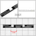 Chrome/Black Bumper Emblem Badge for GM SBC 265 4.3