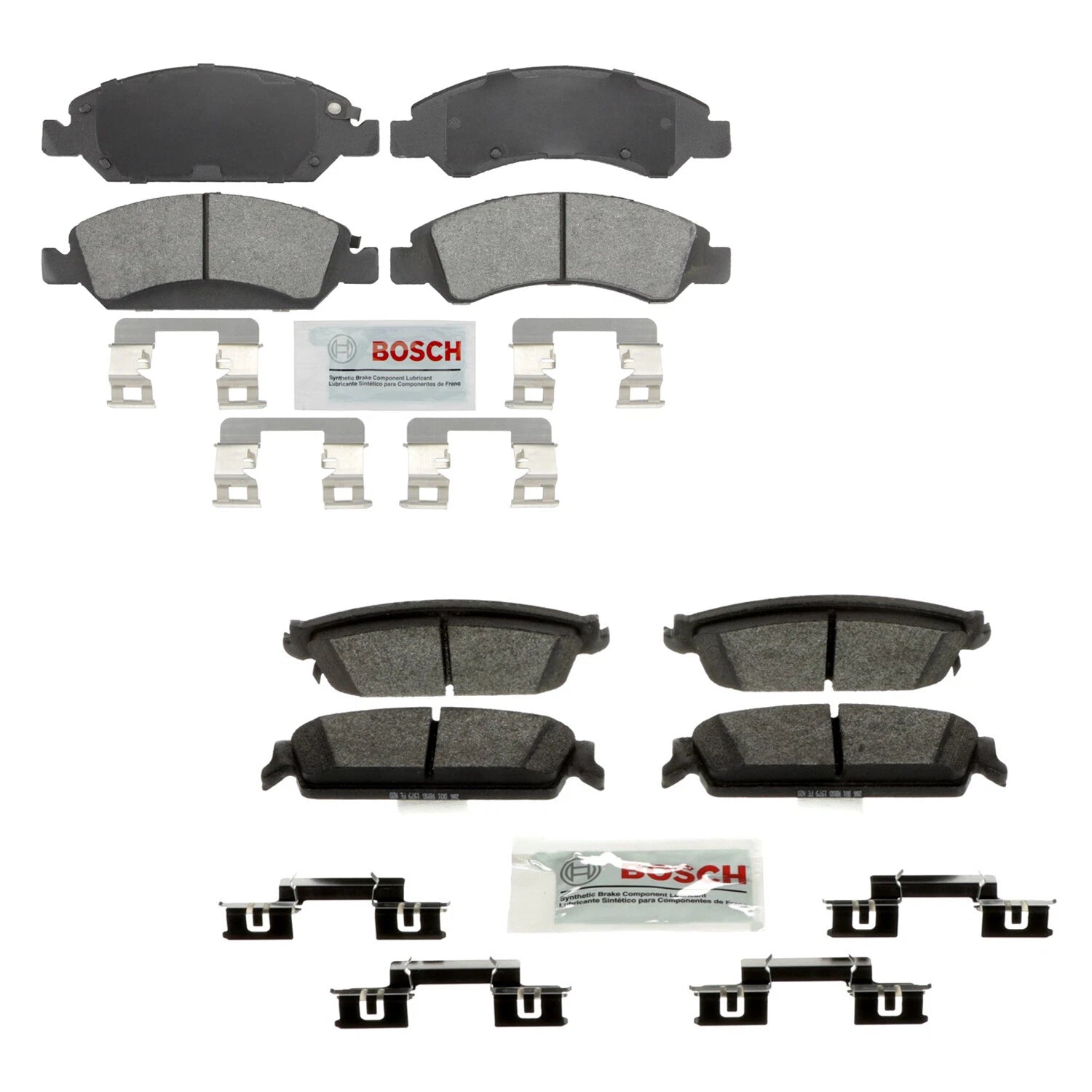 Bosch Semi-Met Disc Brake Pads Kit for Silverado 1500 (2014–2019)