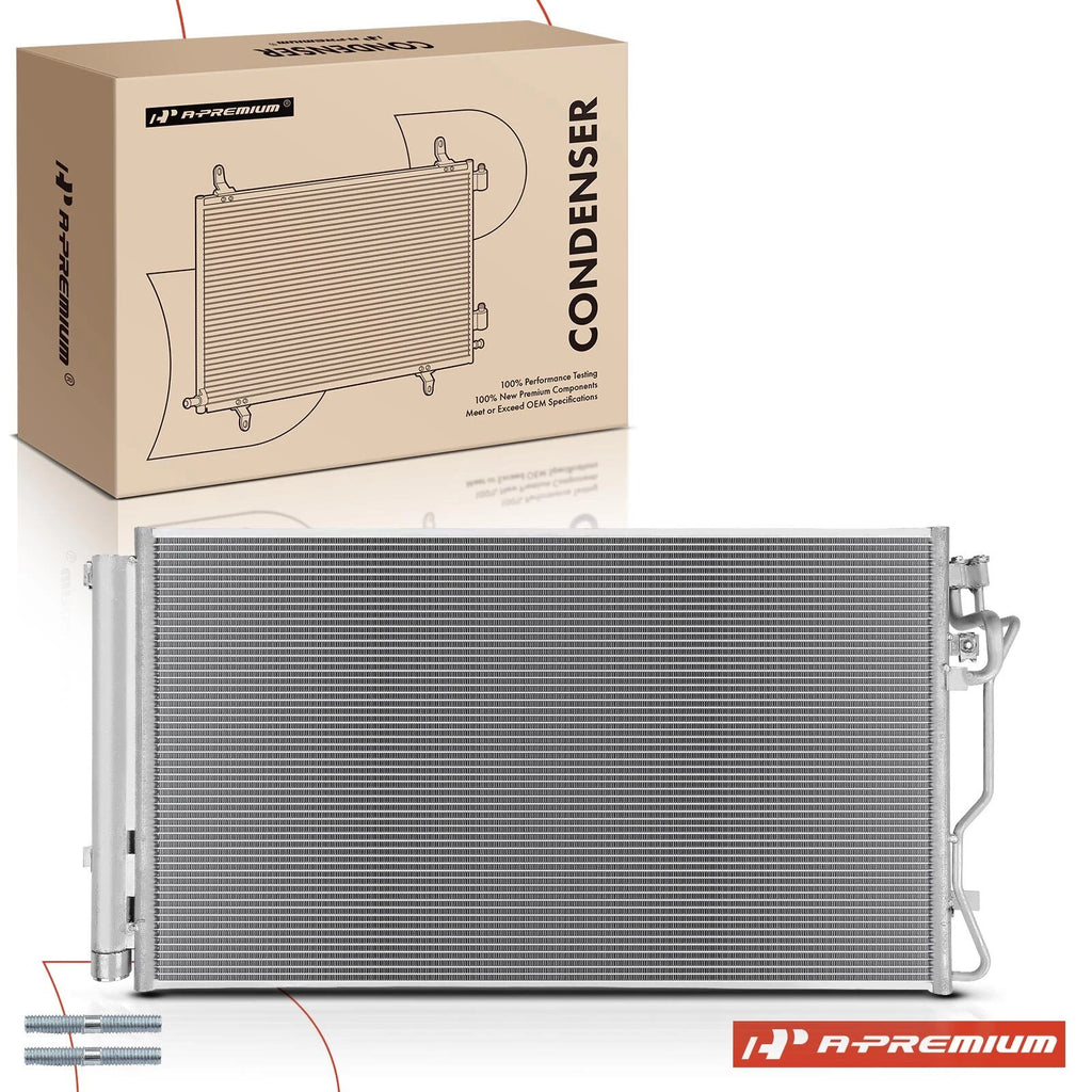 A/C Condenser with Bracket & Receiver Drier for Kia K900 (2015)