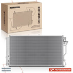 A/C Condenser with Bracket & Receiver Drier for Kia K900 (2015)