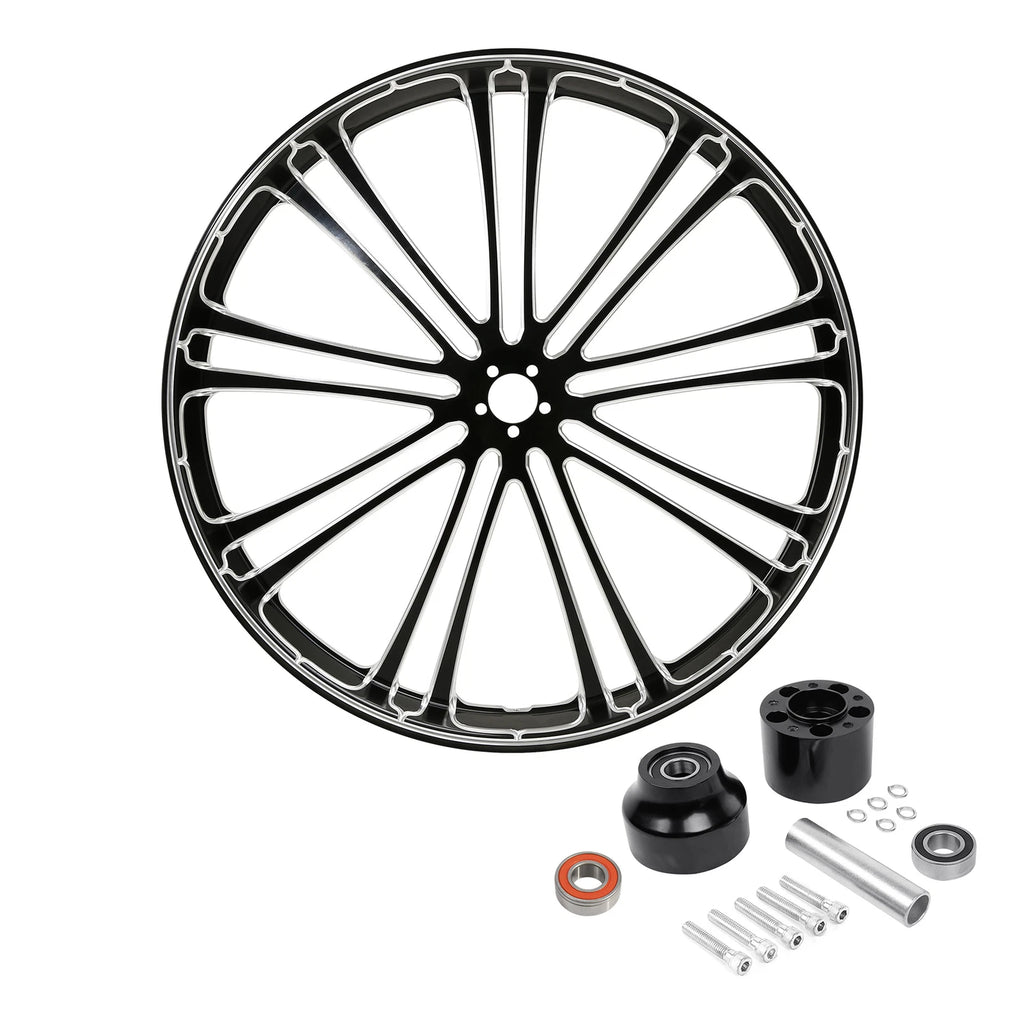 30" Front Wheel Rim & Single Disc Hub for Harley Touring Street Glide (2008–2025)
