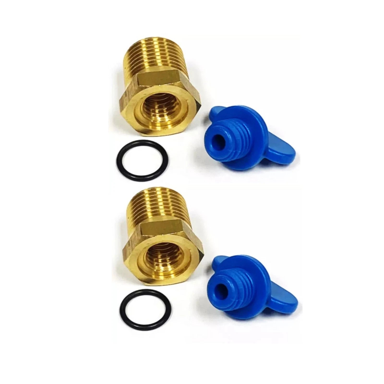 2-Pack Exhaust Manifold Drain Plug Kit for Volvo Penta 4.3-8.2 L 479956 19215