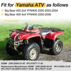 Rear Left Right Wheel Hub for Yamaha Big Bear 400 YFM400 (2000–2006) 2HR-25383-01