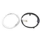 2X Gear Shift Knob Boot Gaiter Ring Kit for Fiat 500C (2007–2015)
