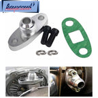 Turbo Oil Drain Outlet Flange Gasket Adapter Kit 10AN for T3 T4