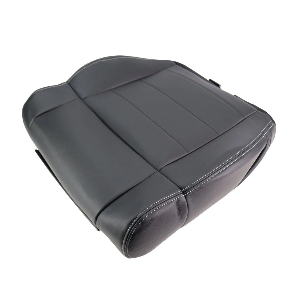 Leather Front Passenger Bottom Seat Cover for Jeep Wrangler (2007-2012)