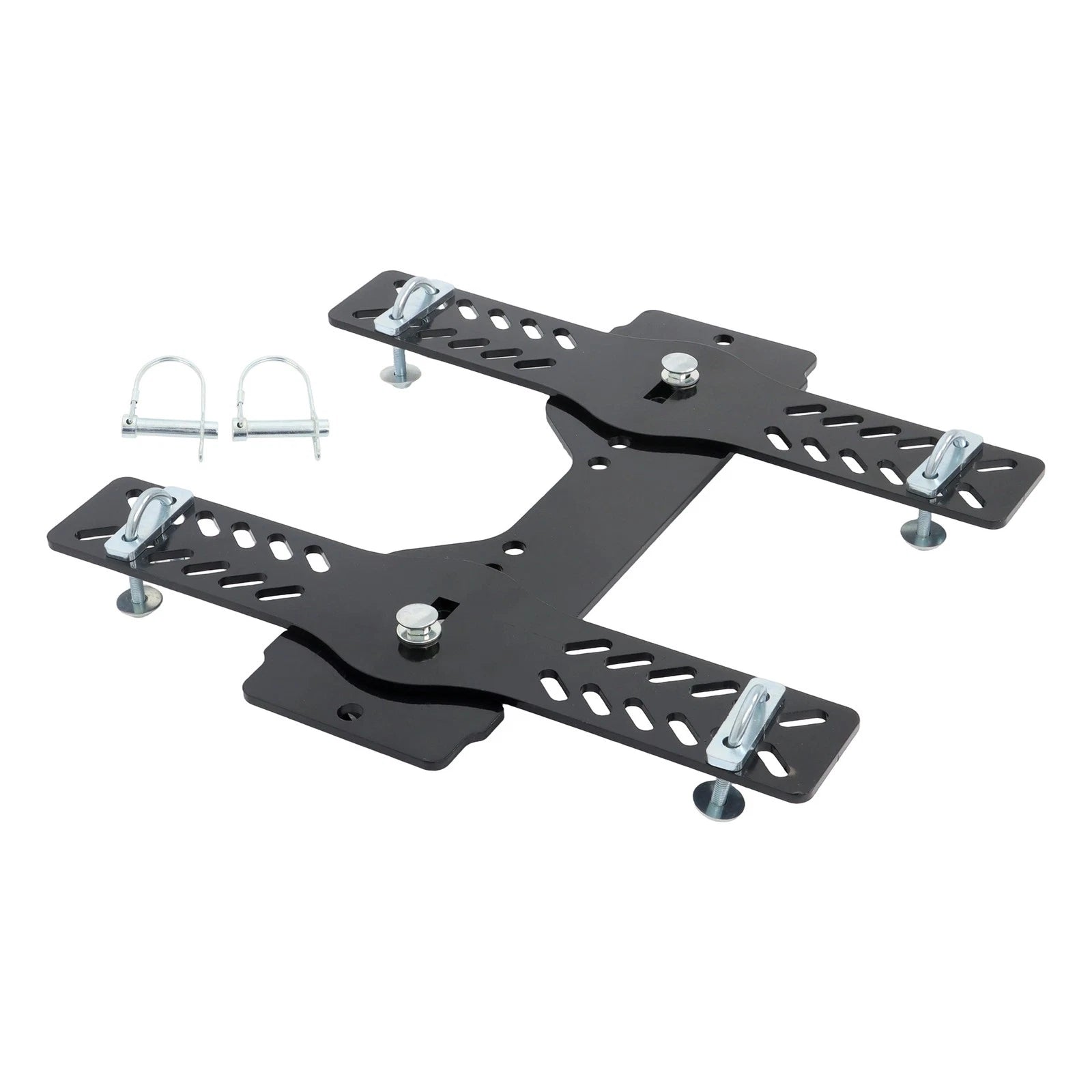Mid Set Black Snow Plow Mount for Universal ATVs (Year Range Not Specified)