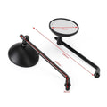 Classic Style Black Mirrors 10mm for Honda CB Shadow Cruiser (R/H)