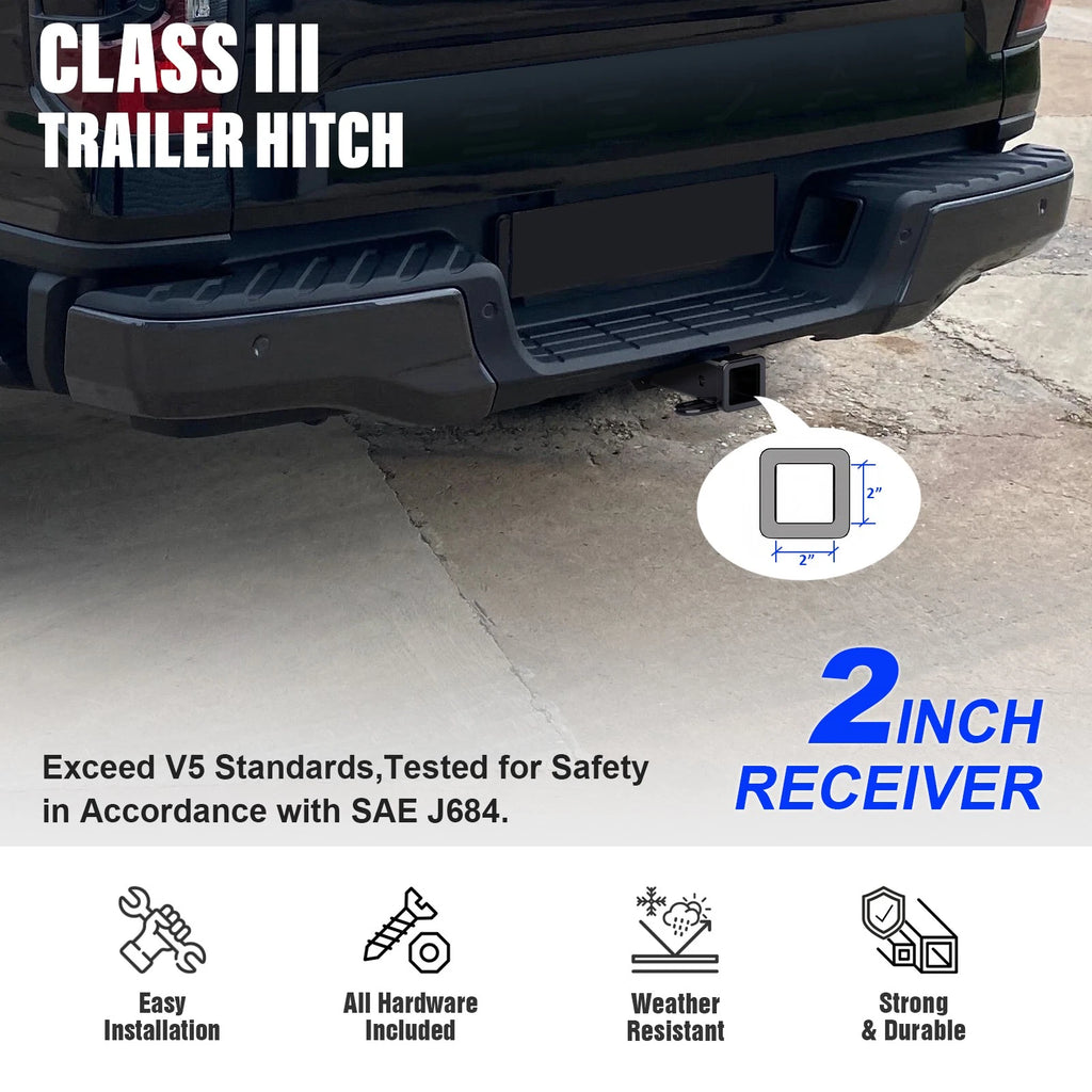2 Inch Trailer Towing Hitch for Ford Ranger (2019-2023)